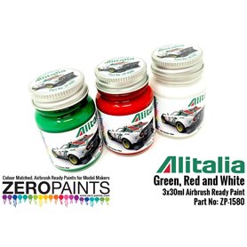 ZP1580 - Alitalia (Lancia) Green, Red and White Pa
