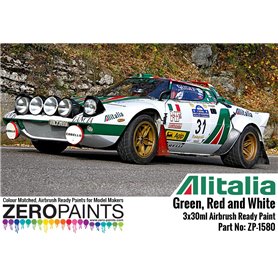 ZP1580 - Alitalia (Lancia) Green, Red and White Pa