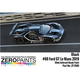 ZP1589 - 66 Ford GT Le Mans Black Paint 30ml