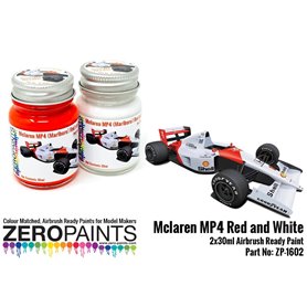ZP1602 - Mclaren MP4 (Marlboro) Red and White Pain