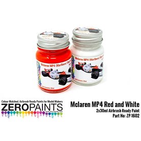 ZP1602 - Mclaren MP4 (Marlboro) Red and White Pain