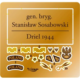 Mirage 120001 200mm Brygadier S.Sosabowski Driel/Arnhem 1944
