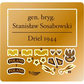 Mirage 120005 200mm Brig.Gen. S.Sosabowski Driel 1944
