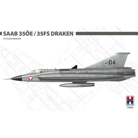 Hobby 2000 72056 Saab 35ÖE/35FS Draken