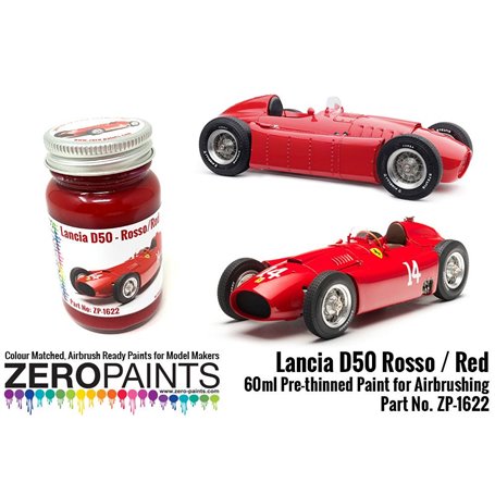 ZP1622 - Lancia D50 Rosso/Red Paint 60ml