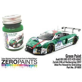 Zero Paints 1651 AUDI R8 LMS GT3 29 ADAC ZURICH 24H OF NURBURGRING 2017 GREEN - 30ml