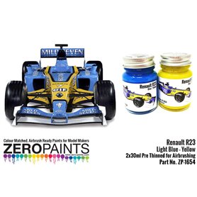 ZP1654 - Renault R23 Blue/Yellow Paint Set 2x30ml