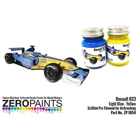 ZP1654 - Renault R23 Blue/Yellow Paint Set 2x30ml