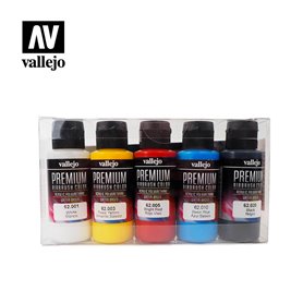 Vallejo Zestaw farb PREMIUM AIRBRUSH COLORS / 5x60ml