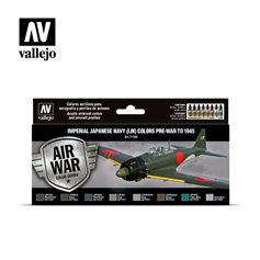 Vallejo 71169 Zestaw farb MODEL AIR - IMPERIAL JAPANESE ARMY COLORS - PRE-WAR TO 1945