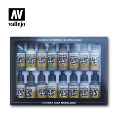 Vallejo Paints set MODEL AIR - WWII ALLIED FORCES 