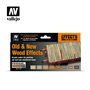 VALLEJO Paints set MODEL AIR / OLD WOODEN AND NEW WOOD EFFECTS 