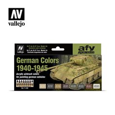 Vallejo 71206 Zestaw farb MODEL AIR - GERMAN COLORS 1940-1945