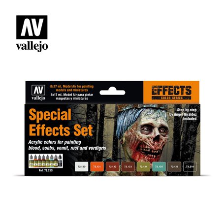 Vallejo Paints set GAME COLOR / SPECIAL EFFECTS 