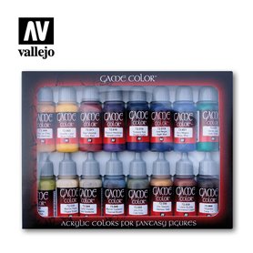 VALLEJO Zestaw farb GAME COLORS / ADVANCED SET