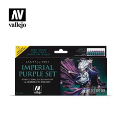 Vallejo 74104 Zestaw farb IMPERIAL PURPLE