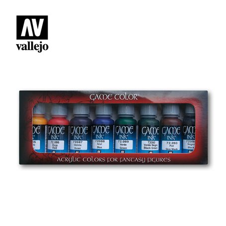 Vallejo Paints set GAME COLOR / GAME INK 