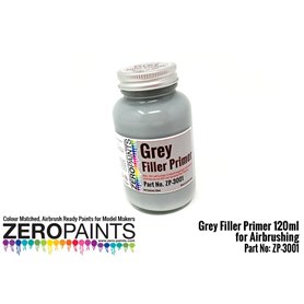 ZP3001 - Grey Filler Primer 100ml for Airbrushing