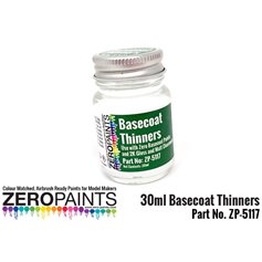 Zero Paints 5117 BASECOAT THINNERS - 30ml
