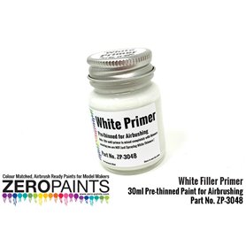 ZP3048 - Airbrushing White Primer/Micro Filler 30m