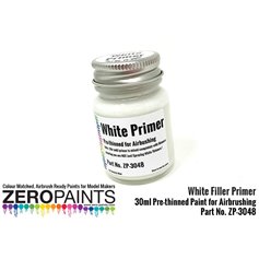 Zero Paints 3048 AIRBRUSHING WHITE PRIMER / MICRO FILLER - 30ml