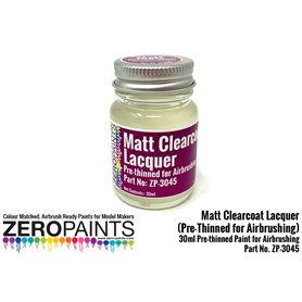 ZP3045 - Matt Clearcoat Lacquer 30ml