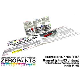 ZP3043 - Diamond Finish - 2 Pack GLOSS Clearcoat