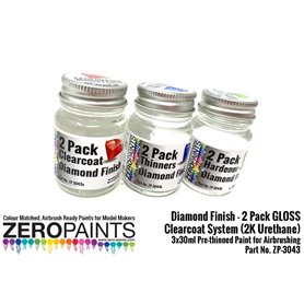 ZP3043 - Diamond Finish - 2 Pack GLOSS Clearcoat