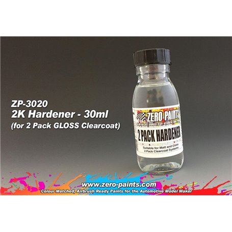 ZP3020 - 30ml Spare Hardener for (2 Pack GLOSS