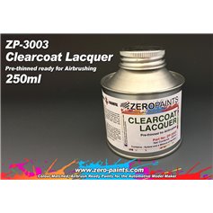 ZP3003 - Clearcoat Lacquer 250ml - Pre-thinned rea