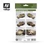 Vallejo Zestaw farb AFV PAINTING SYSTEM / WEATHERING FOR GREEN VEHICLES