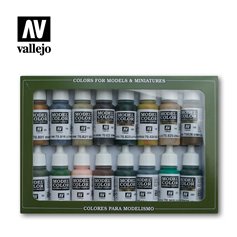 Vallejo Paints set MODEL COLOR / GERMAN CAMOUFLAGE SET 