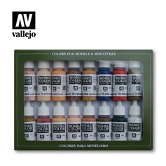 Vallejo Paints set MODEL COLOR / FACE AND SKIN
