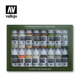 Vallejo Paints set MODEL COLOR / EARTHTONES 