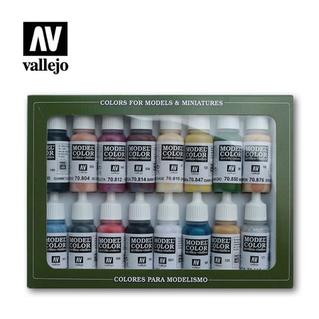 Vallejo Zestaw farb MODEL COLOR / NATIVE AMERICANS