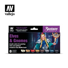 Vallejo Model Color Zestaw 8 farb - Elves & Gnomes