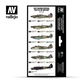 Vallejo Paints set MODEL AIR / RAF SPECIAL BATTLE OF BRITAIN 