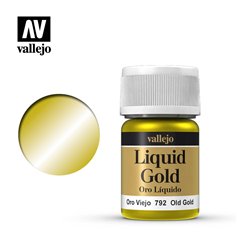 Vallejo 70792 LIQUID SILVER Old Gold - 35ml