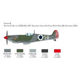 Italeri 1:48 Supermarine Spitfire Mk.IX