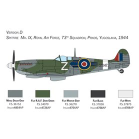 Italeri 1:48 Supermarine Spitfire Mk.IX