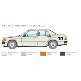 Italeri 1:24 Mercedes-Benz 190E 2.3 16v