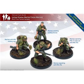 Rubicon Models 1:56 Vietnam War USMC Marines & Command