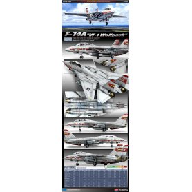 Academy 1:72 F-14A VF-1 Wolfpack