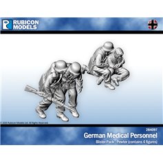 Rubicon Models 1:56 GERMAN MEDICAL PERSONNEL - SET 1