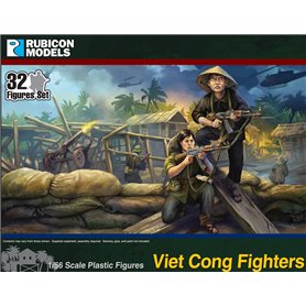 Rubicon Models 1:56 Vietnam War Viet Cong Fighters & Command