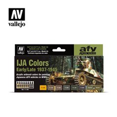 Vallejo Paints set MODEL AIR / RUST AND STEEL 