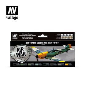 Vallejo Zestaw farb MODEL AIR / LUFTWAFFE COLORS PRE-WAR TO 1941