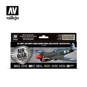 Vallejo Zestaw farb MODEL AIR / US ARMY AIR CORPS CBI / PACIFIC THEATER
