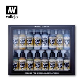 Vallejo Paints set MODEL AIR / USAAF WWII 