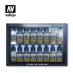 Vallejo 71190 Zestaw farb MODEL AIR - EXTREME MODELLING TANK SET